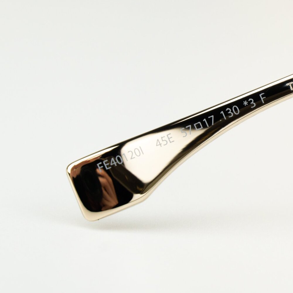 Fendi Women Sunglasses Opaline Pink Brown Oval FE40120I SHADOW 45E BRAND NEW - Picture 6 of 9